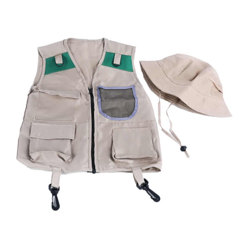 Outdoor Adventure Kit For Kids - Letnia odzież dziecięca Kamizelka odkrywcy Odzież