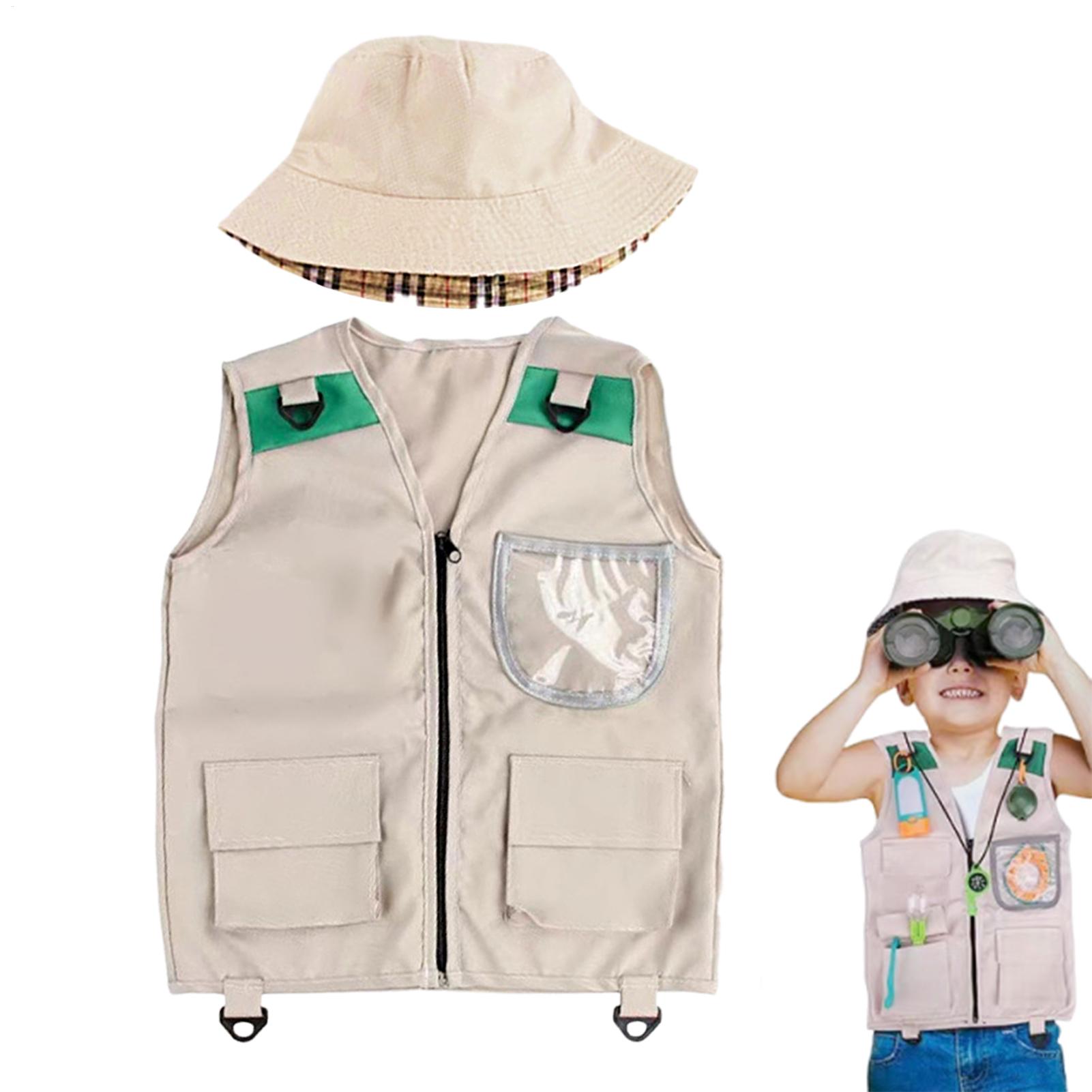 Outdoor Adventure Kit For Kids - Zestaw Safari Kids Outdoor Explorer, kamizelka