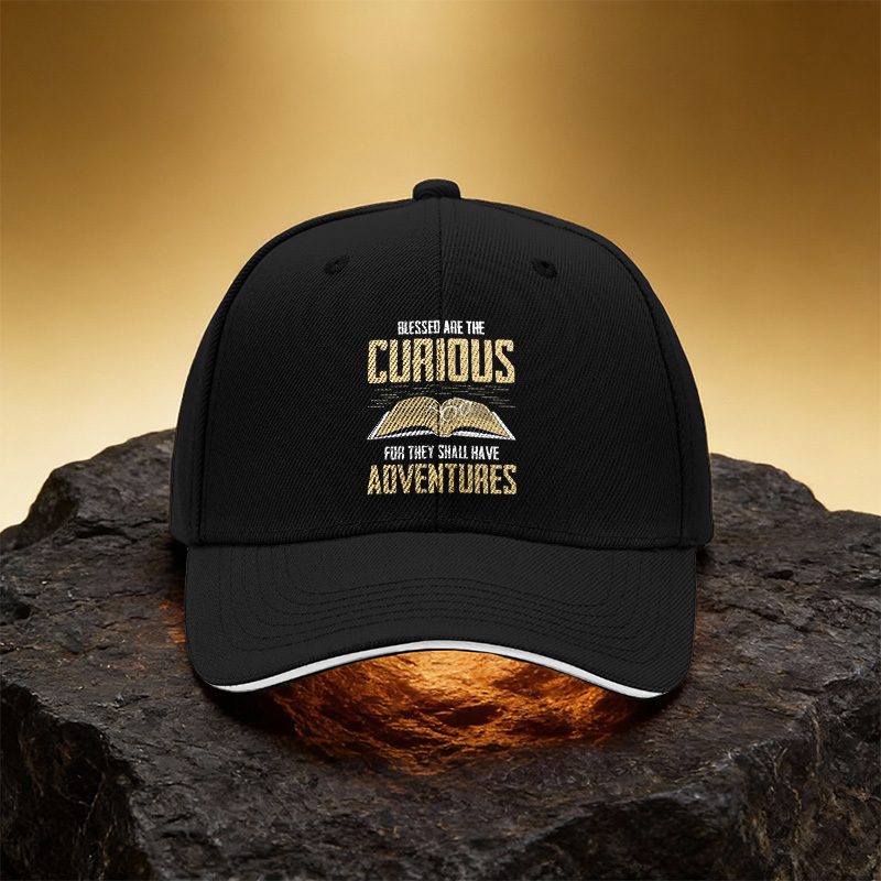 Outdoor Adventure Books - Czapka z daszkiem unisex z nadrukiem: