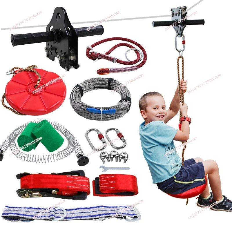 Zestaw do zjeżdżania na linie  – Outdoor Adventure Ziplines & Waterfall recenzja i cena