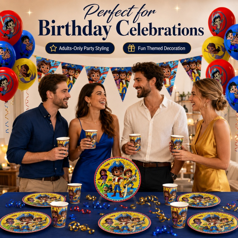 Dekoracja na przyjęcie urodzin – Outdoor Adventure Birthday Party recenzja i cena