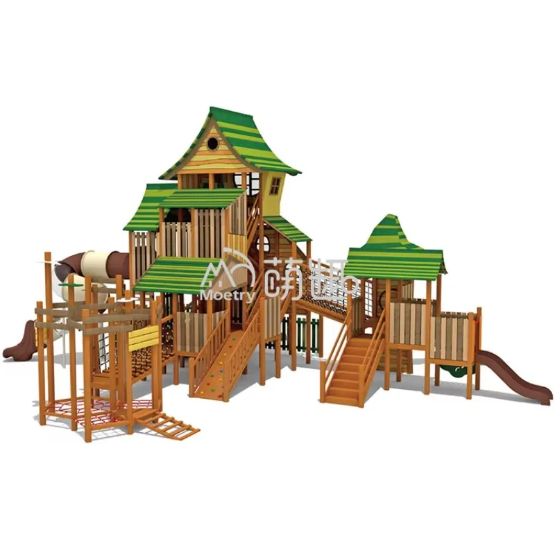Drewniany domek do zabawy dla  – Outdoor Adventure Farm recenzja i cena
