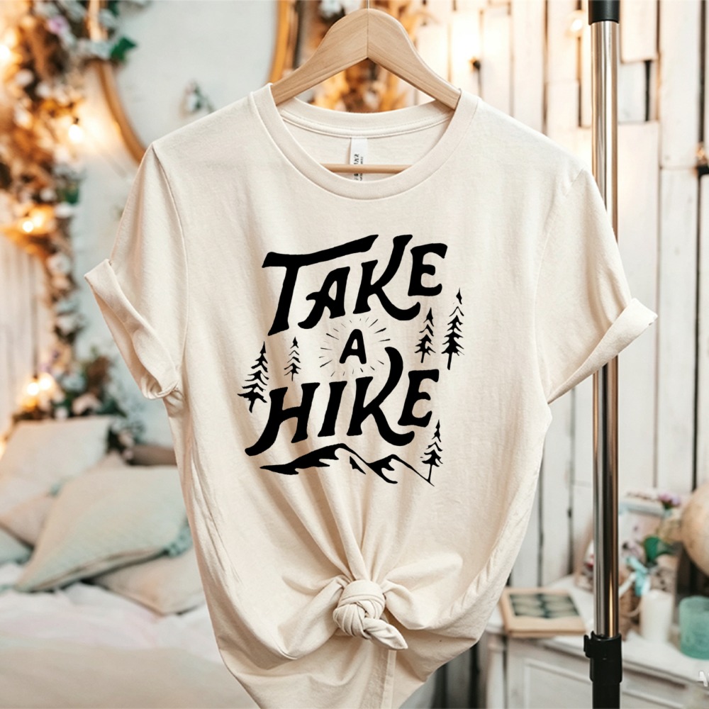 Koszulka z nadrukiem „Wyrusz n – Outdoor Adventure Quotes recenzja i cena