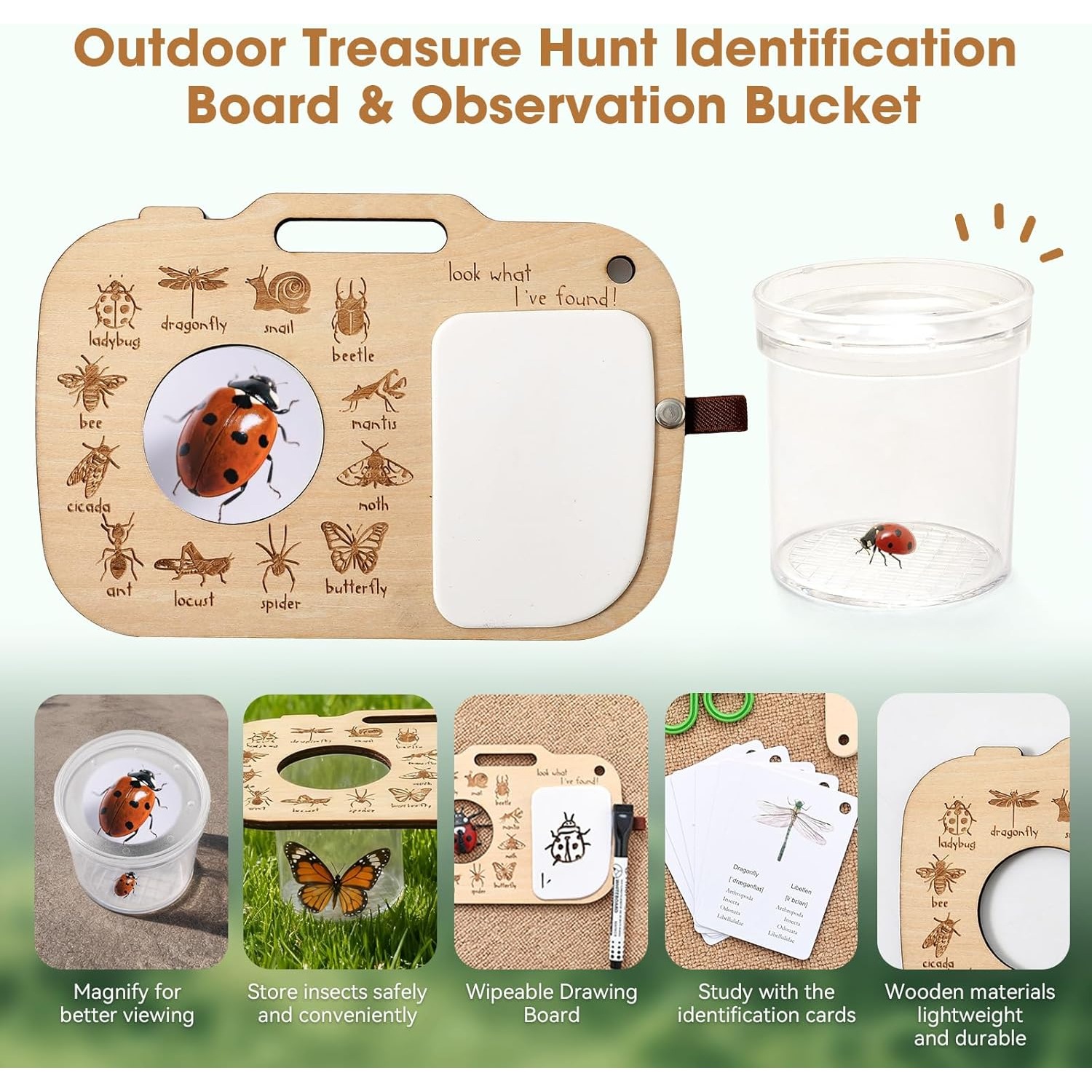 Zestaw do łapania owadów dla d – Outdoor Adventure Kit For Kids recenzja i cena